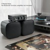 Saiyin Passive Bookshelf Speakers for Home Theater Surround Sound System,