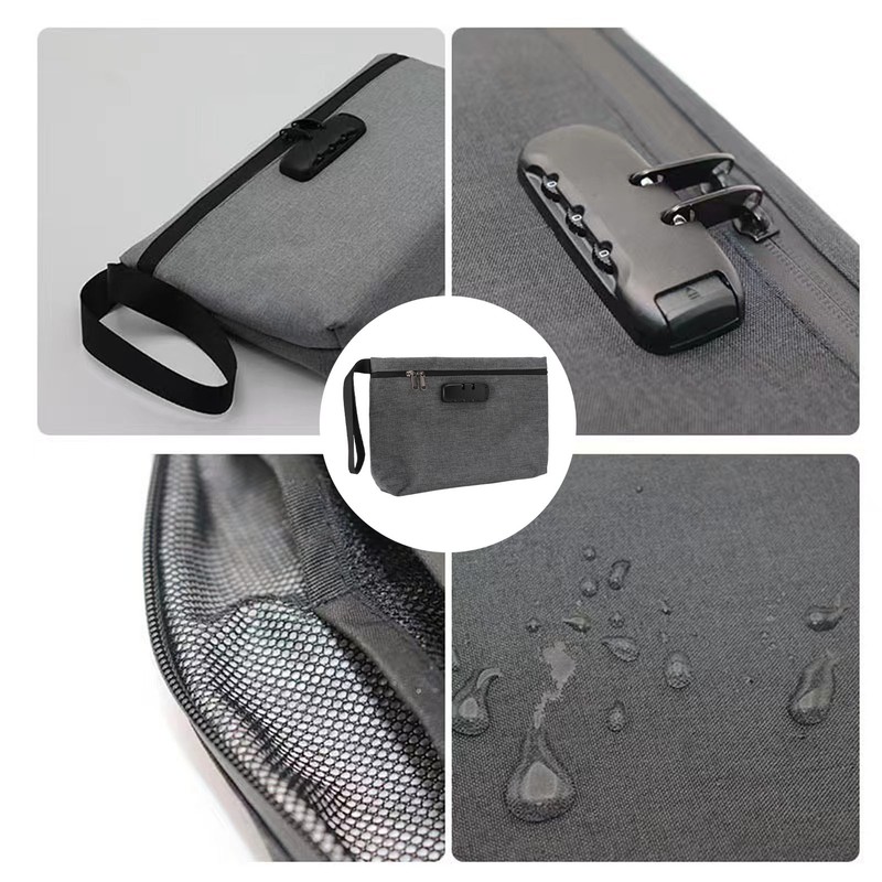 Activated Carbon Smell Proof Bag Portable Odor Proof Stash Bag