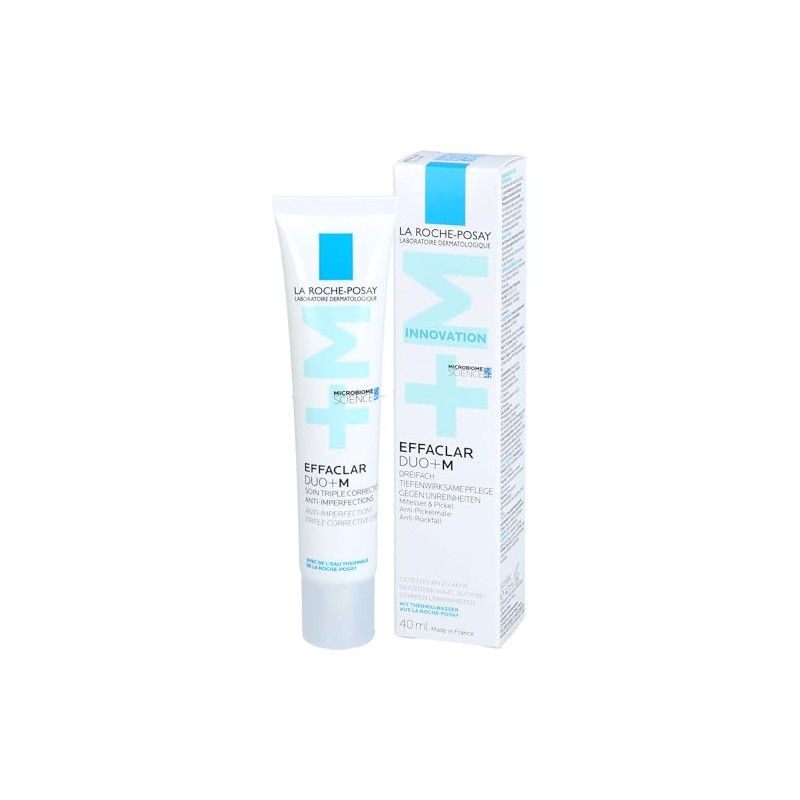 La Roche-Posay Effaclar DUO (+) M Crema hidratante anti-imperfecciones, 40ml