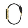 GUESS Ladies 38mm Watch - Black Strap Champagne Dial Two-Tone
