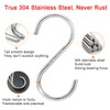 Anzhee S Hooks, Shooks for Hanging, Kitchen Hooks, S Shaped