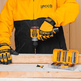 INGCO 31Pcs Impact Screwdriver Bits Set with Holder, S2 Steel AKDL11306