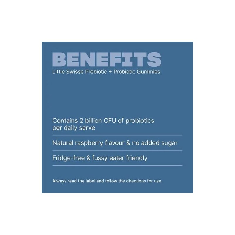 Swisse Little Swisse Pre+Probiotic Gummies 50 Pack