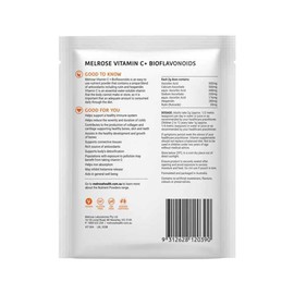 Melrose Vitamin C Plus Bioflavonoids Orange Flavoured 100g x 8