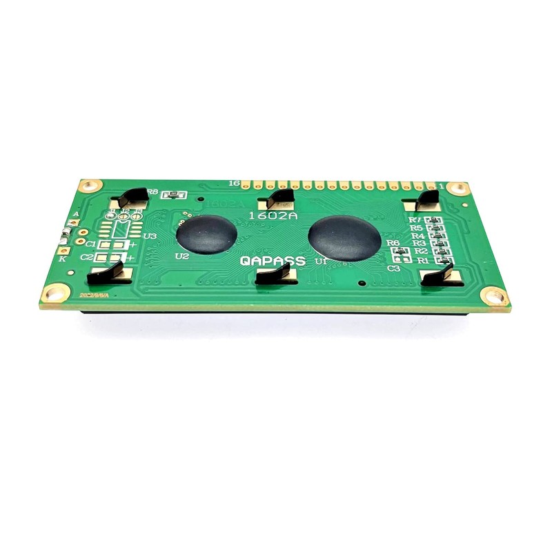 JZK 2 x Blue Backlit LCD Display Module with Controller