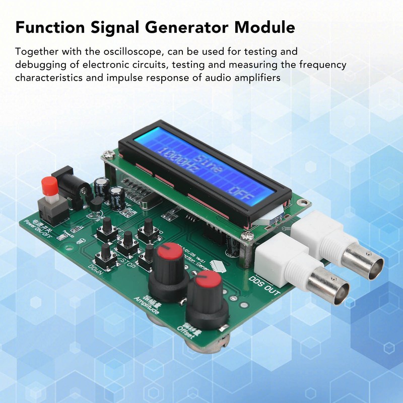 Function Signal Generator Module DDS Functional Source Frequency Meter Counter