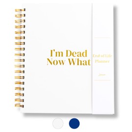 Lamare End of Life Planner – Estate Planning Organizer for Final Wishes & Arrangements | Im Dead Now What | When I Die Book Planner | What to Do When Im Gone Book