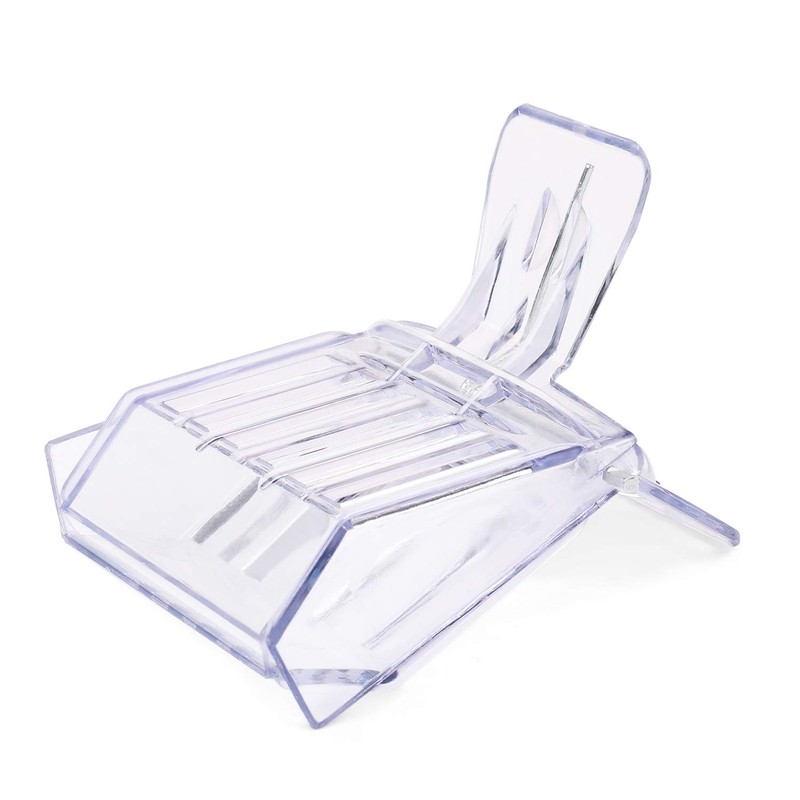 Flexzion Queen Bee Cage (5 pcs) Transparent Plastic Clip Catcher