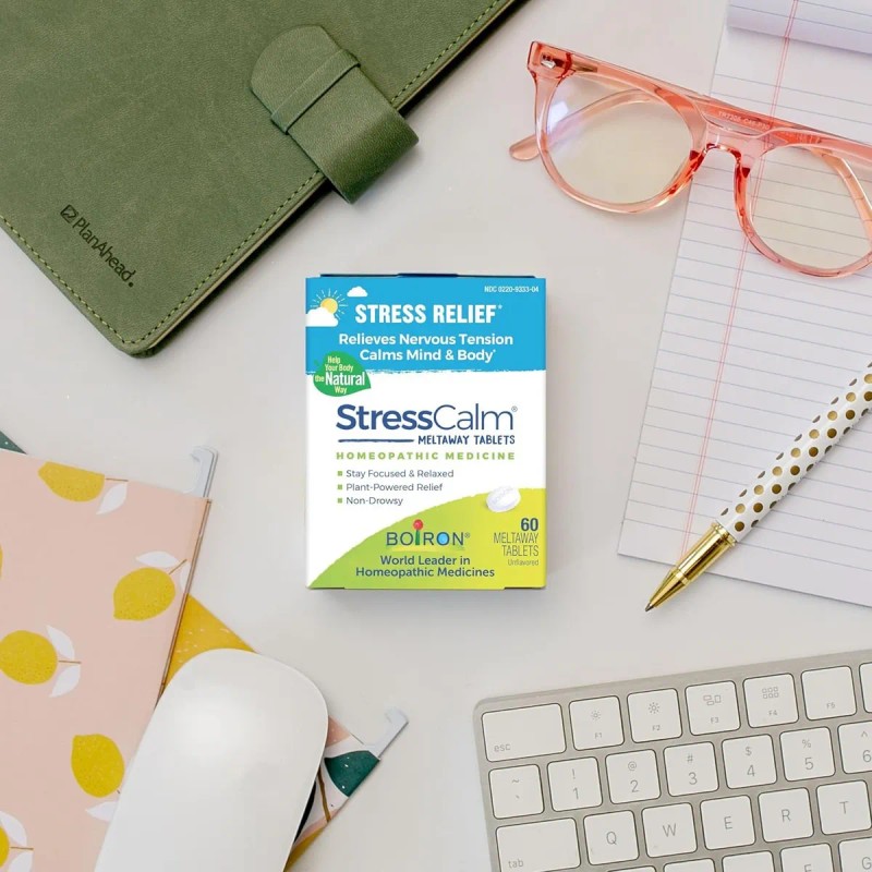 Stress Calm Tabletas Homeopáticas Herbal Ansiedad G73 Sabor