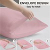 R&Z Plain Dyed Luxury Polycotton Housewife New 2 x Pillow