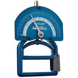 Baseline® Smedley Spring Adjustable Handle Hand Dynamometer with Carry Case for Precision Measurement of Hand, Grip and Forearm Strength, 0 to 110 lbs. Force Range