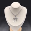 Japanese Strength Kanji Symbol Chinese Character Good Luck Charm Pendant