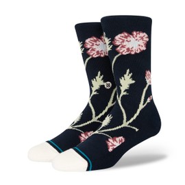 Stance Poppie Crew Socks Navy, navy, L