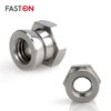 FASTON® Breakaway Nuts M10 (Pack of 10) Stainless Steel A2