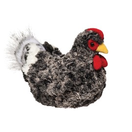 Douglas Pepper Black Multi Hen Chicken Plush Stuffed Animal