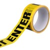 NUOBESTY Barricade Tape,1.9 inch X 82 ft Yellow Security Line