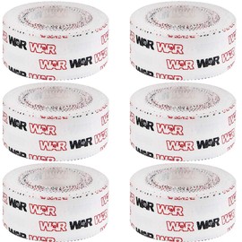WAR Tape Easy Tear Athletic Fight Tape (6 Rolls) 1.5" One & a Half Inch | Hand Finger Wrap | for Boxing BJJ Crossfit