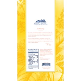 Anahola Granola Mango Ginger Granola - Healthy Hawaiian Granola - Ancient Grains With No Sugar Added - Handmade Since 1986 - Good For You While Still Tasting Great (24 oz)