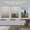 MYshade Cordless Cellular Windows Shades Blackout Polyester Blinds for Windows