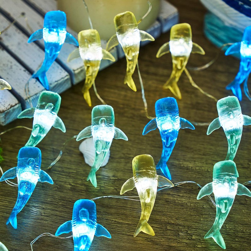 Nautical Theme Sea Life Decorative Fairy String Lights (Whale Shark)