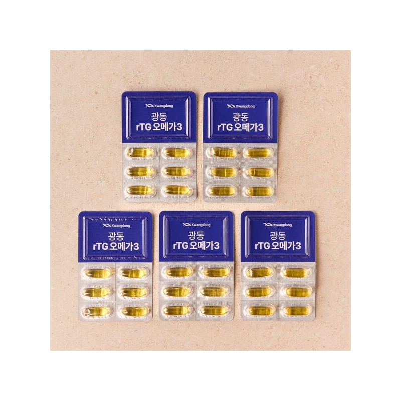 Guangdong rTG Omega3 (1050mgx30 capsules) / 광동 rTG오메가3(1050mgx30캡슐)