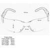 FOG3 Clear Antifog Motorcycle Sunglasses/Biker Glasses – Shatterproof UV400 Wraparound