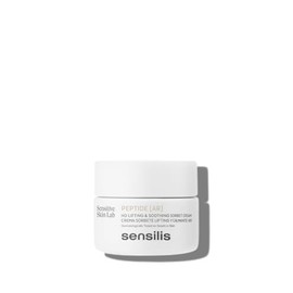 Sensilis - Peptide AR, Crema Sorbete Efecto Lifting y Calmante, Con Péptidos y Ácido Hialurónico, Para Piel Normal a Grasa y Sensible - 50 Ml
