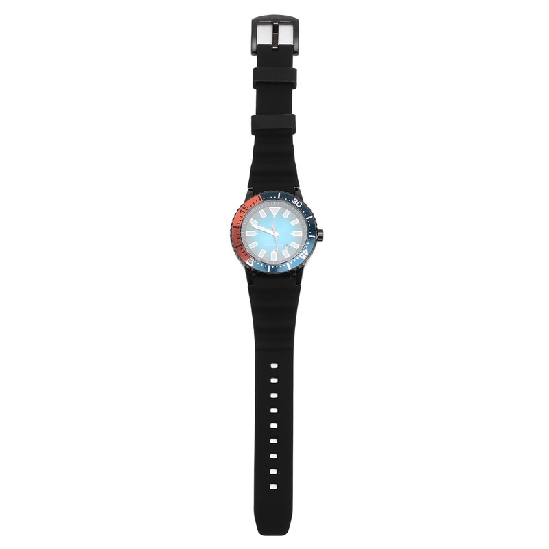 Rotating Bezel Watch Luminescent Automatic Date Analog Display Calendar Waterproof