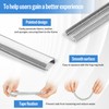 meite 16 Gauge 1/2" Hog Rings, Galvanized Hog Ring Staples
