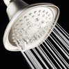 AquaDance Satin Nickel Hot Oval Square Style 6-setting High-Pressure Luxury