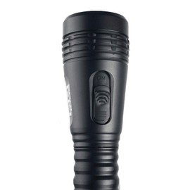 Seac Sub R3 Scuba Tauchlampe, 1 LED, 400 Lumen, über Micro-USB aufladbar, Schwarz
