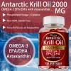 xemenry Antarctic Krill Oil - Omega-3 EPA, DHA, Astaxanthin, Anti
