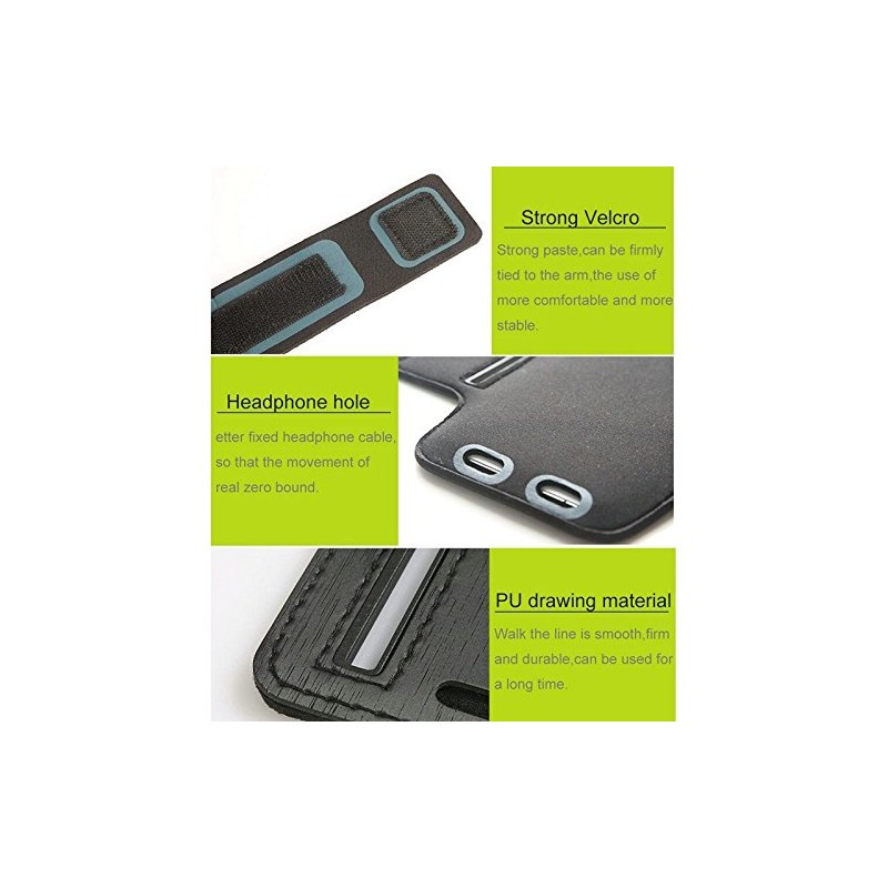 DFV mobile - Professional Reflective Neoprene Waterproof Sports Armband Compatible