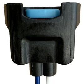 Broaug Fuel Injector Connector Wiring Harness - Compatible with Acura NSX MDX RL TL TSX/Honda Accord Civic CR-V CR-Z Element Pilot & More - 89046626A, S2291 - Includes 1 Harness & 2 Terminals