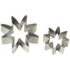 PME Stainless Steel Daisy 8 Petal Cutters, Small Size, Set