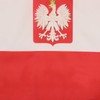 Poland with eagle Flag 18'' x 12'' cords - Polish