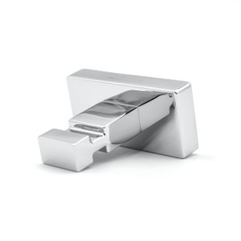 INDA Lea A1820ACR Single Wall Mounted Coat Rack 5 x 6 x 3 cm Chrome-Plated