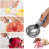 Ice Cream Spoon, Ice Cream De, Spherical Shape, Stainless Steel