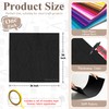 Black Felt Fabric 36" X 36" Inch Wide & 1