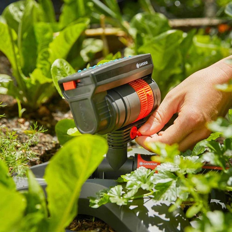 Set de aspersor Oscilante Aquazoom compact Adaptable a jardines de