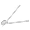 Nortools Stainless Steel Angle Protractor -180° Two Arm Ruler Adjustable