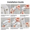 2 PCS Toilet Seat Lifter tab, Toilet Seat Handle to