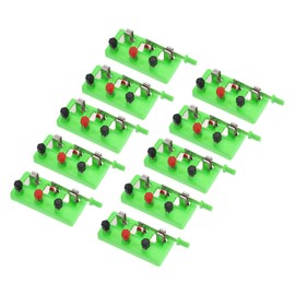PATIKIL Knife Switches, 10 Pcs Single Pole Double Throw Switch DIY Electronic Kits for Physics Laboratory Equipment Electronic Teaching