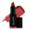 Palladio Herbal Matte Lipstick, Scarlet, Creamy and Full Coverage, Long