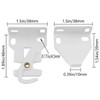 ZZLZX R 16 Roller Shade Bracket 1 Pair White Roller