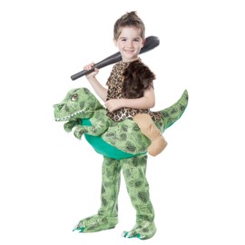 Child Ride a Dinosaur Costume - M/L