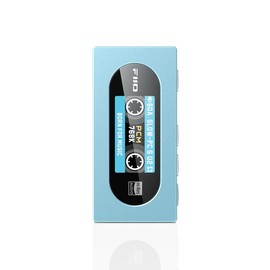 FiiO KA15 Headphone Amplifier Portable DAC with 4.4mm and 3.5mm Headphones Outputs Support PCM768K DSD256 for Android/iOS/Mac/Windows (Sky Blue)