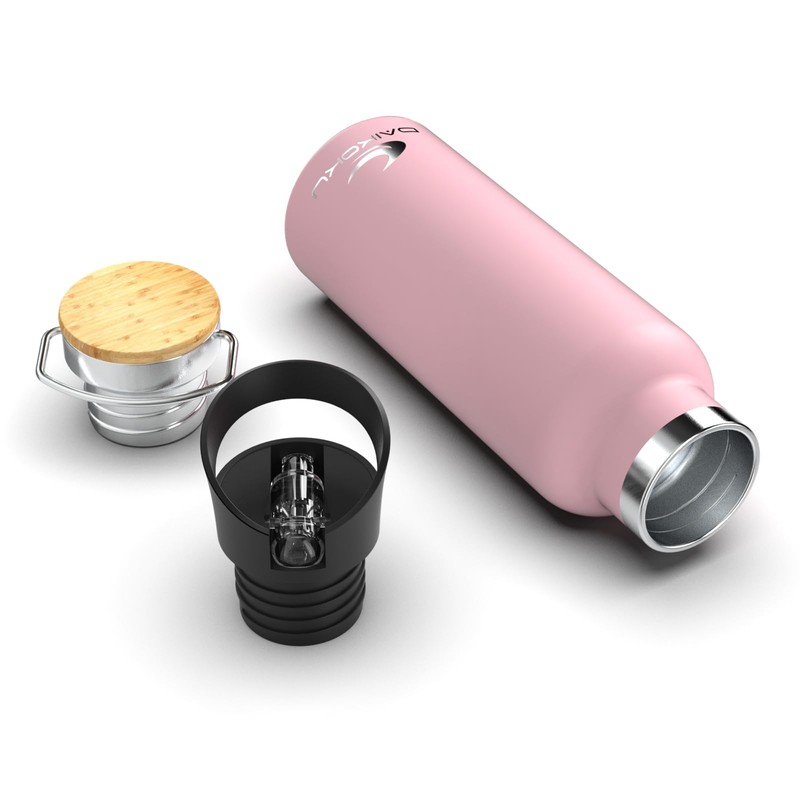 DAIKOKU Bottle, Doppelwandige Thermoskanne aus Edelstahl, Thermosflasche, die das Getränk