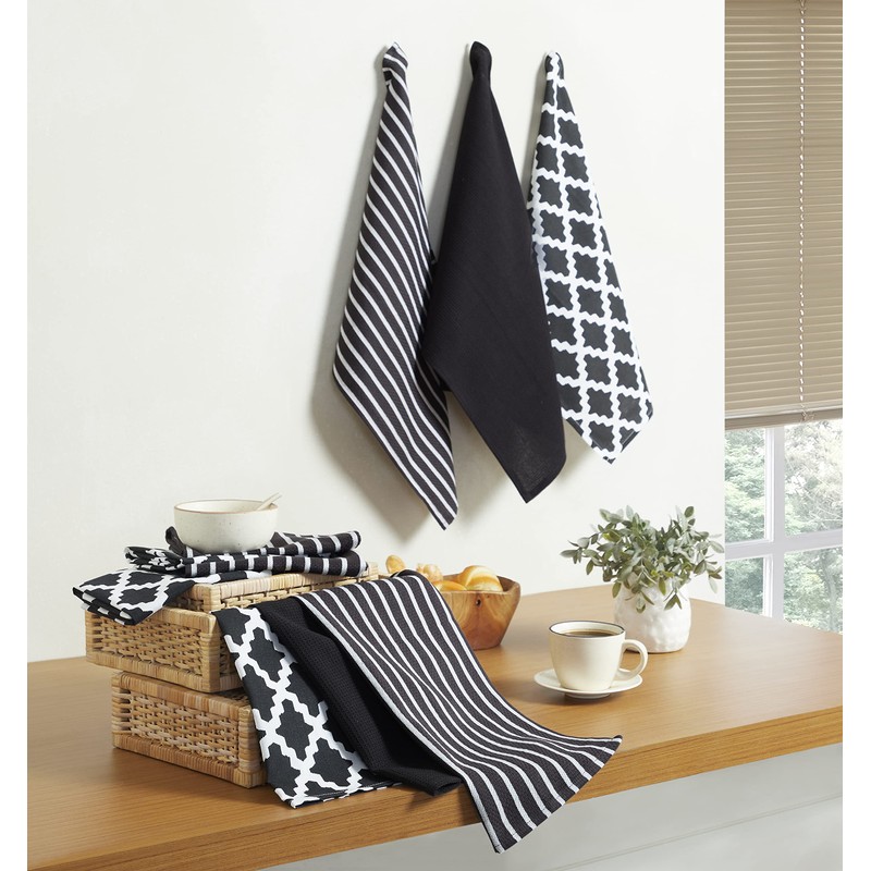 Penguin Home® 100% Cotton Tea Towel, Set of 10, Soft,