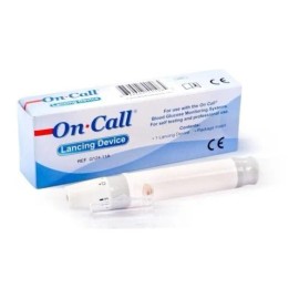 Disparador De Lancetas Universal On Call Caja con 1 pieza